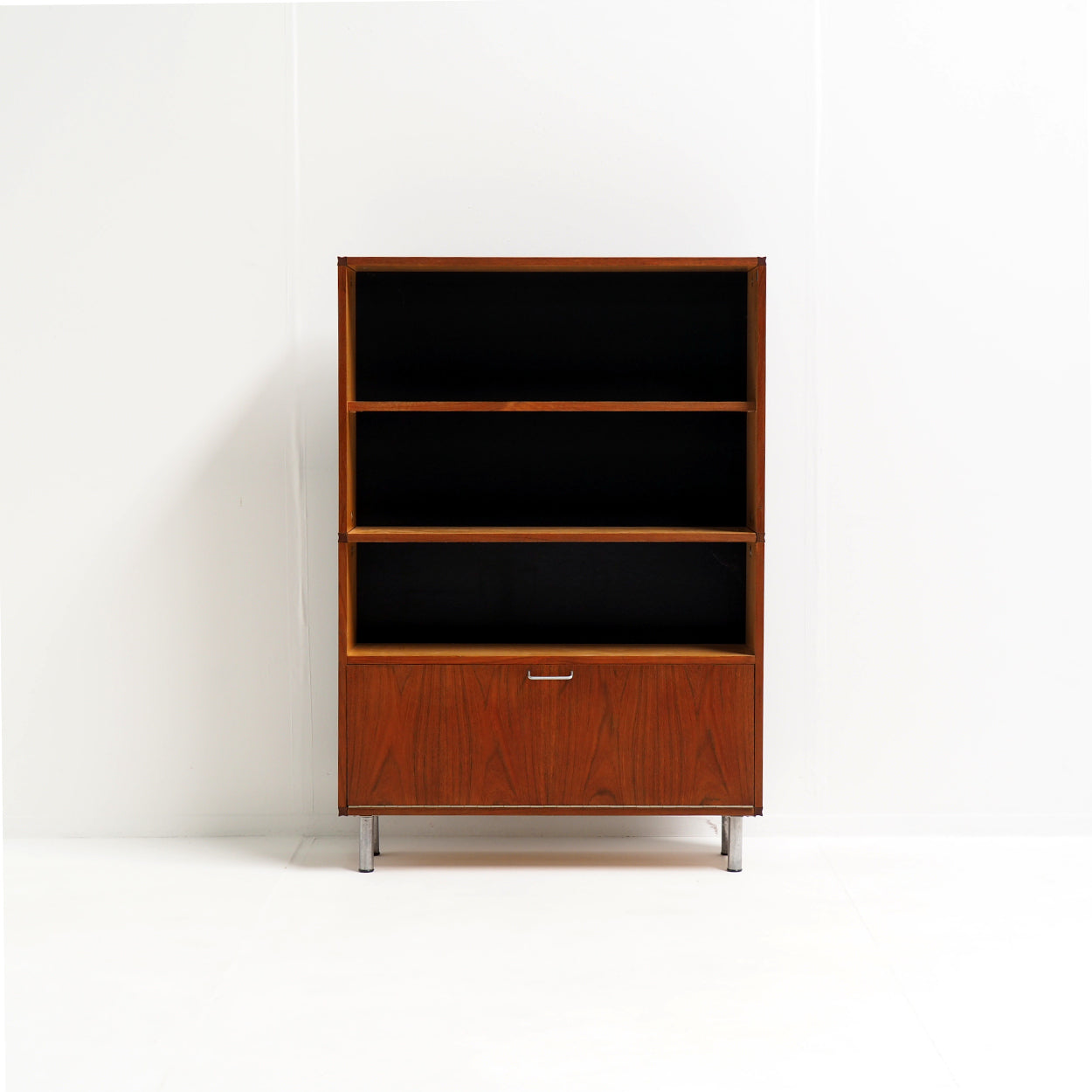Cees_Braakman_Made_to_Measure_Cabinet_for_Pastoe_in_Teak,_Birch_and_Aluminium,_Netherlands,_1960s