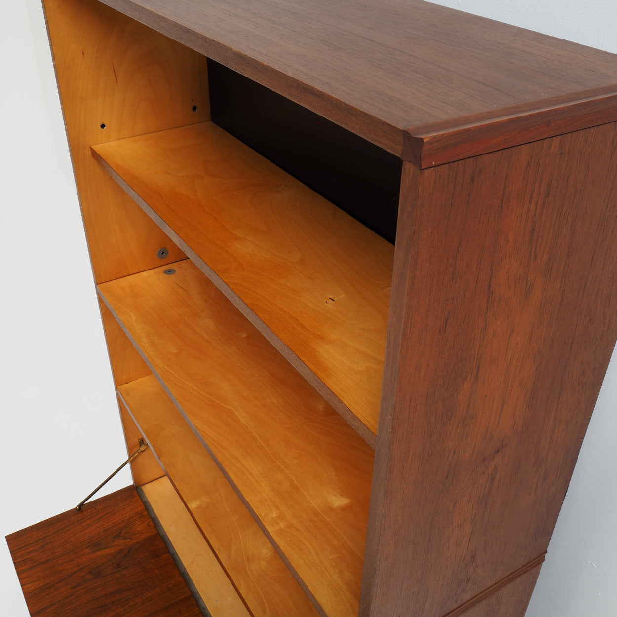 Cees_Braakman_Made_to_Measure_Cabinet_for_Pastoe_in_Teak,_Birch_and_Aluminium,_Netherlands,_1960s