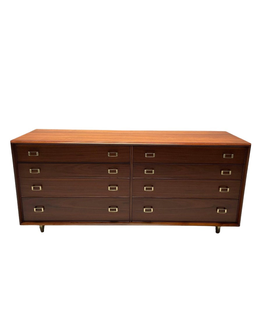 _John_Stuart_Dresser,_Walnut_&_Brass_1950s_USA