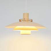 Scandinavian_“Form_Light”_Pendant_Lamp_in_Peach,_Denmark_1970s