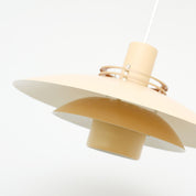 Scandinavian_“Form_Light”_Pendant_Lamp_in_Peach,_Denmark_1970s