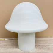 Peil_&_Putzler_Zebra_Glass_Mushroom_Table_Lamp,_Germany_1970s