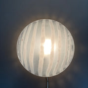 Peil_&_Putzler_“Zebra”_Glass_Flush_Mount_/_Wall_Lamp,_Germany_1970s