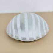 Peil_&_Putzler_“Zebra”_Glass_Flush_Mount_/_Wall_Lamp,_Germany_1970s