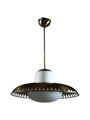 Pendant_Lamp_Lisa_Johansson-Pape_Brass_Glass_ORNO_1950s_Finland