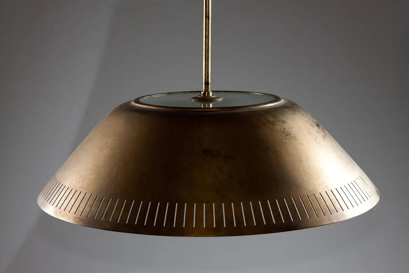 Pendant_Lamp_Lisa_Johansson-Pape_Solid_Brass_ORNO_1950s_Finland