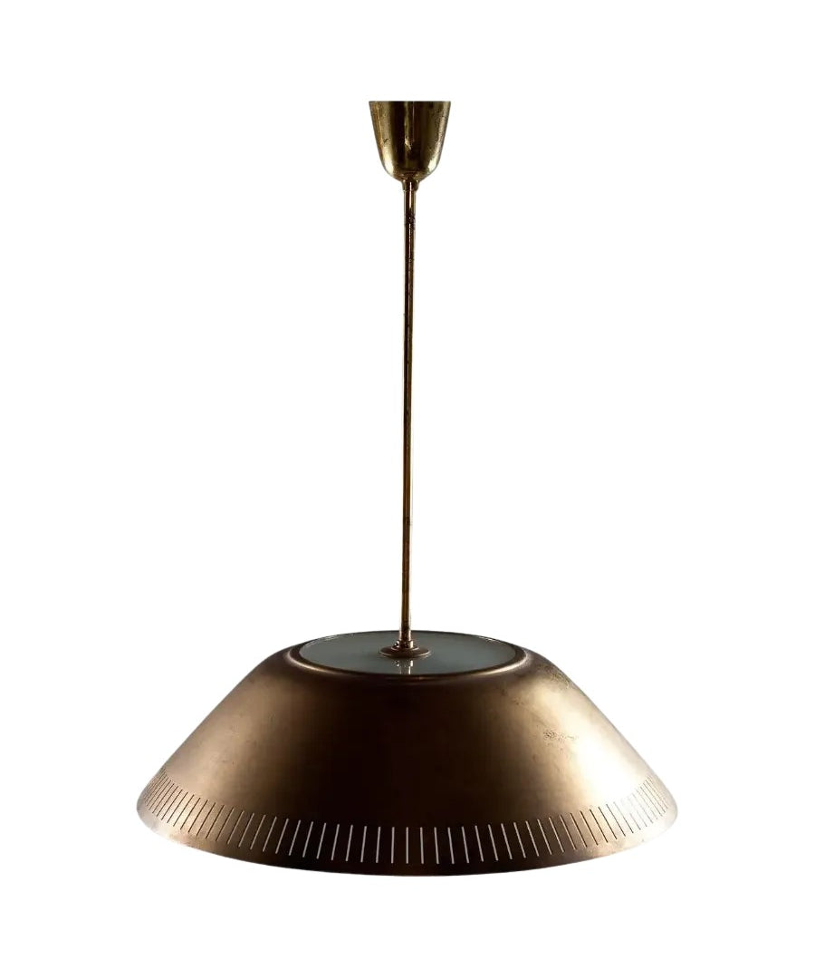 Pendant_Lamp_Lisa_Johansson-Pape_Solid_Brass_ORNO_1950s_Finland
