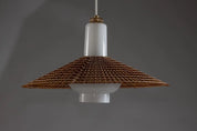 Pendant_Lamp_Paavo_Tynell_Opaline_Glass_Wood_Idman_Oy_1950s_Finland