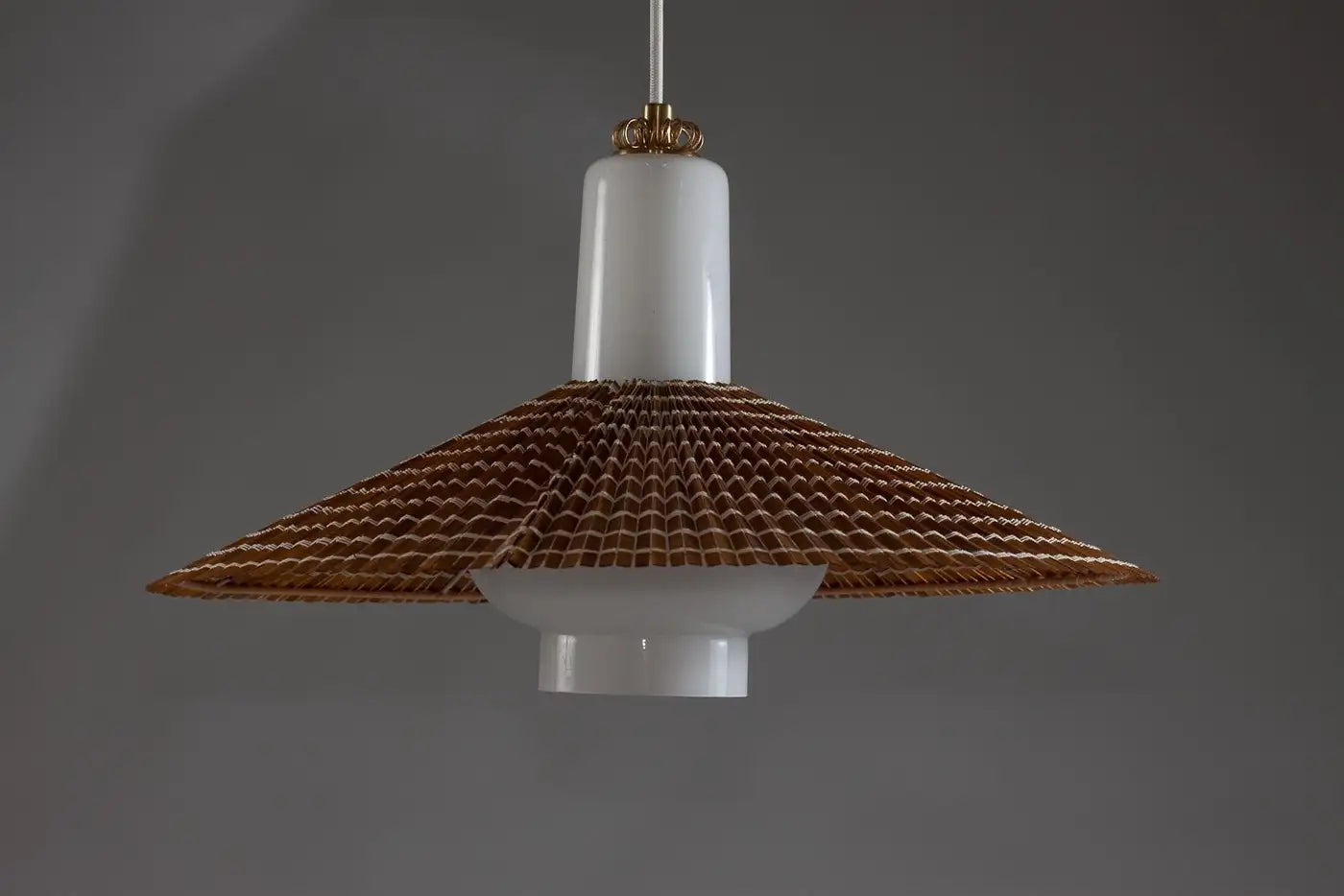 Pendant_Lamp_Paavo_Tynell_Opaline_Glass_Wood_Idman_Oy_1950s_Finland