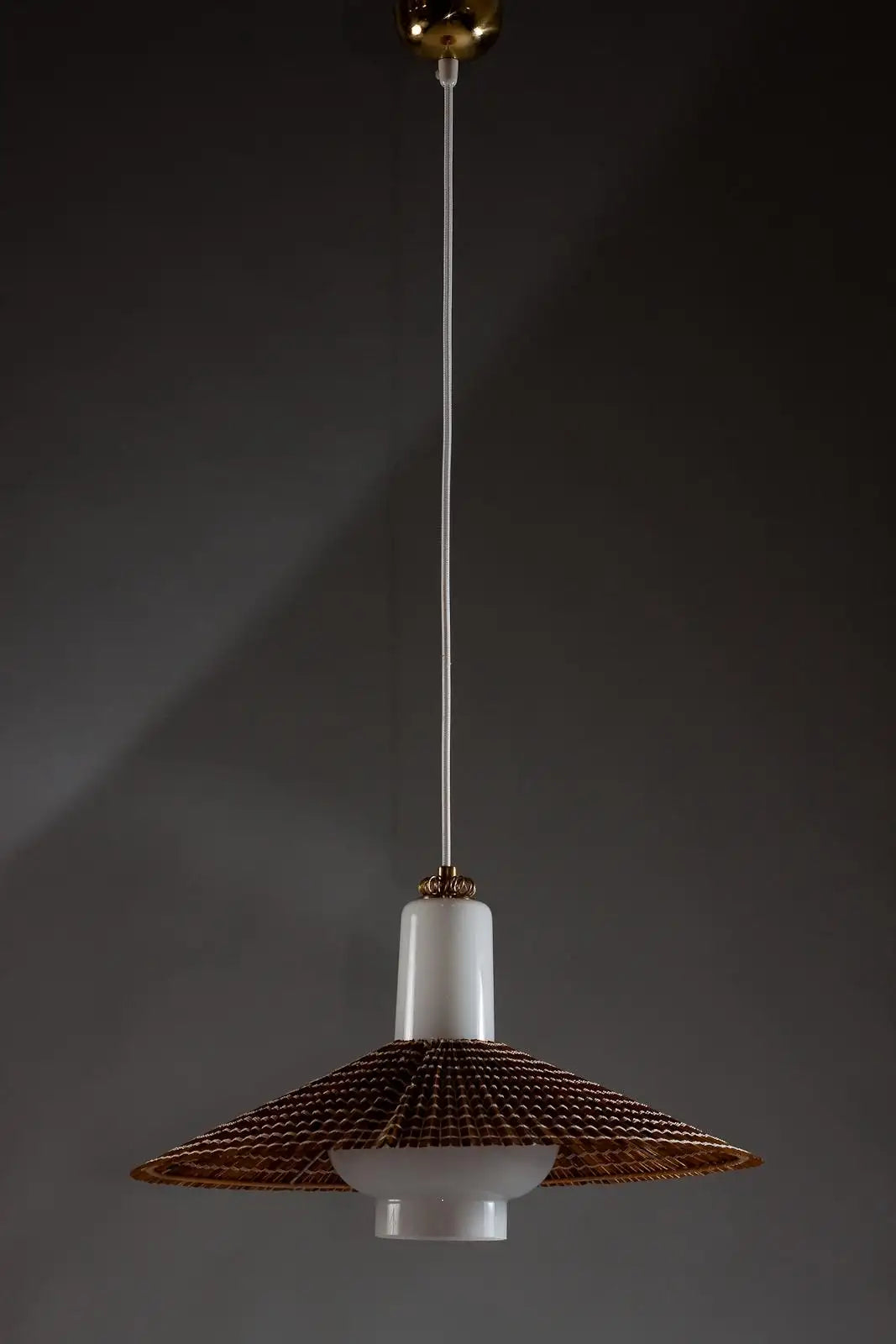 Pendant_Lamp_Paavo_Tynell_Opaline_Glass_Wood_Idman_Oy_1950s_Finland