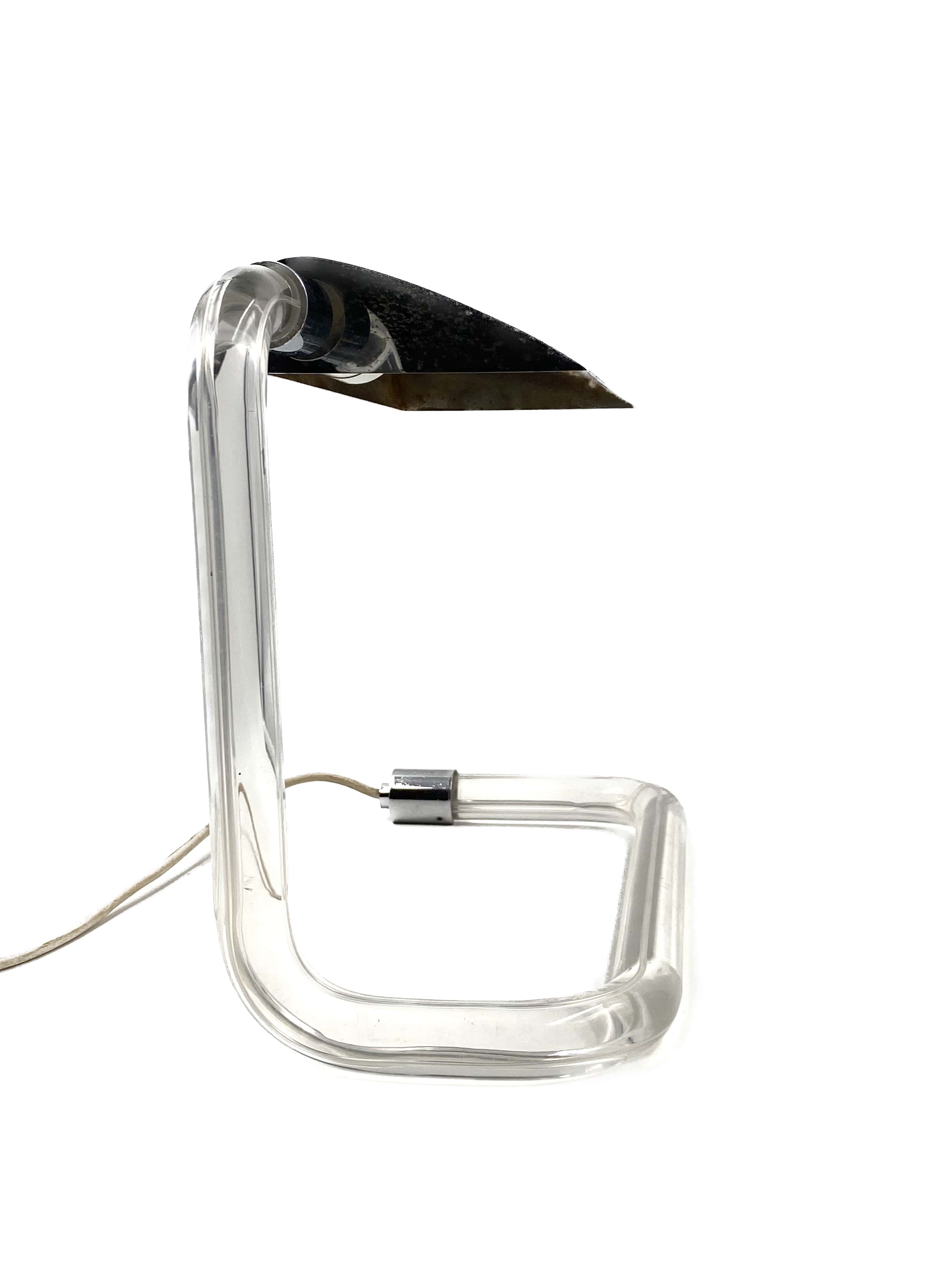 ‘Crylicord’_Modernist_Desk_Lamp_by_Peter_Hamburger_for_Knoll_International,_1960s