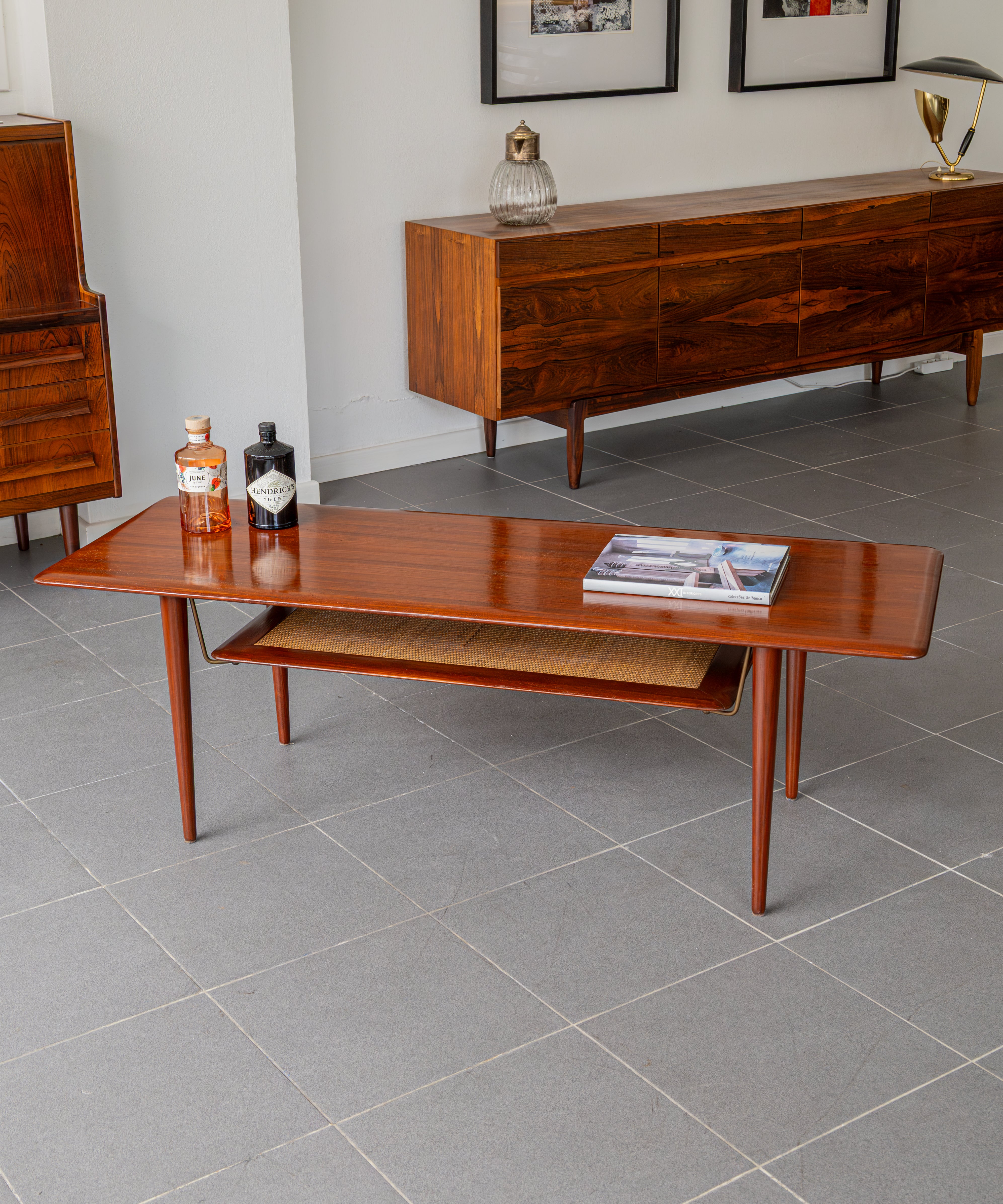 FD-516_Teak_Coffee_Table_by_Peter_Hvidt_&_Orla_Mølgaard-Nielsen_for_France_&_Daverkosen,_1950s
