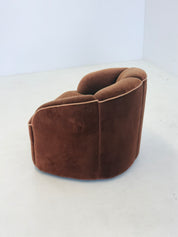 Walter_Knoll_Piccolino_Armchair_in_Brown_Velour,_1960s