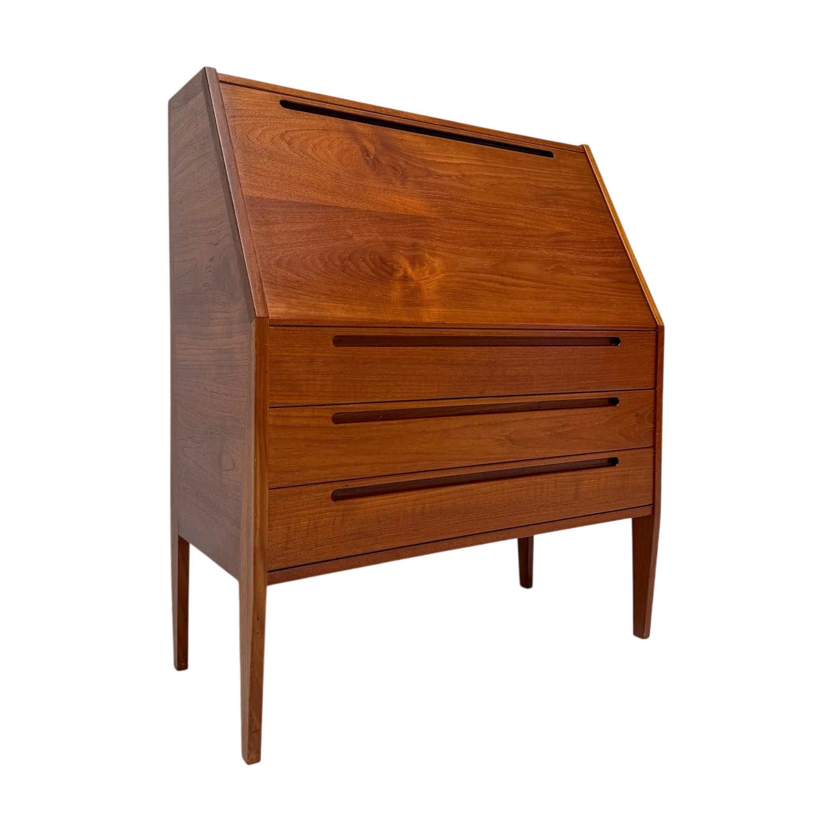 1960s_Danish_Teak_Secretary_Desk_by_Kai_Kristiansen_for_Tørring_Møbelfabrik,_Fold-Down_Writing_Desk