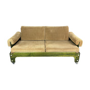 Rare_BZ85_Two-Seater_Sofa_by_Jan_Pieter_Berghoef_for_'t_Spectrum,_Green_Beech_Plywood_and_Beige_Corduroy,_Netherlands,_1968–1969