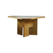 1970s_Hexagonal_Ash_Wood_Dining_Table_by_Silvio_Coppola_for_Montina,_Italian_Geometric_Modernist_Design