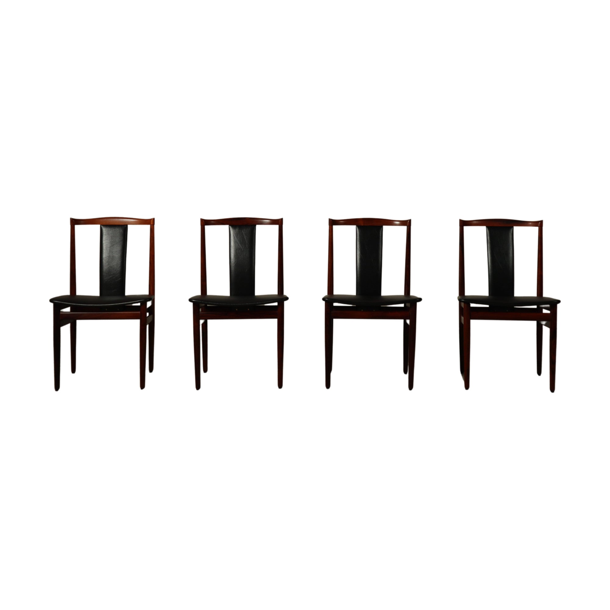 Set_of_4_Rosewood_Dining_Chairs_by_Henning_Sørensen_for_Dan-Ex,_Black_Faux_Leather,_Denmark,_1960s