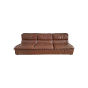1970s_Italian_Cognac_Leather_Three-Seater_Sofa,_Armless_Mid-Century_Modern_Design
