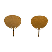 Set_of_2_Uchiwa_III_Wall_Lamps_by_Ingo_Maurer_for_M-Design,_Bamboo_and_Paper,_Germany,_1973