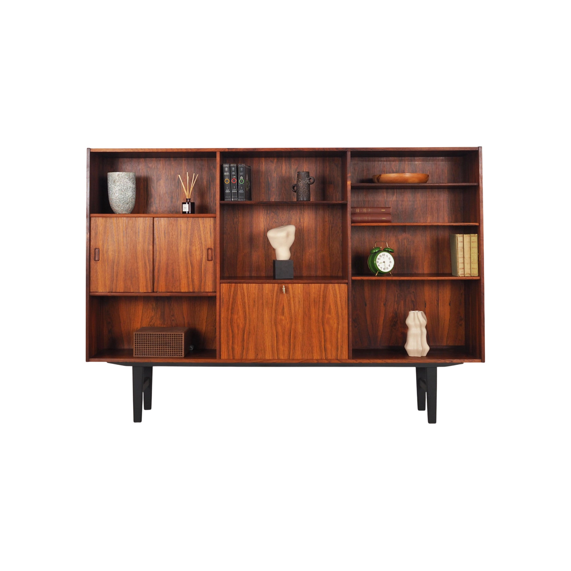 1970s_Danish_Rosewood_Bookcase_by_Westergaards_Møbelfabrik_with_Bar_Cabinet_and_Adjustable_Shelves