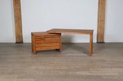 Pierre_Chapo_B19_desk_in_solid_Elm,_France_1960s