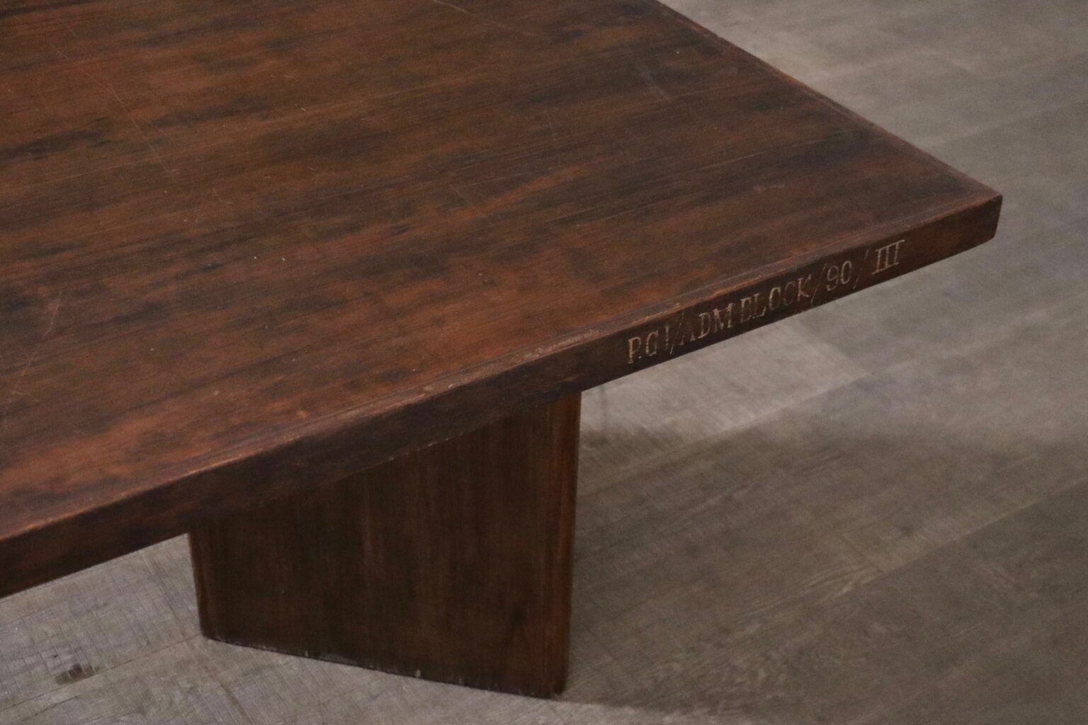 Pierre_Jeanneret_PJ-TAT-08-A_Large_Library_Table_in_Teak,_Chandigarh,_1955–56