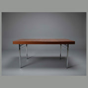 Pieter_De_Bruyne_Teak_Extendable_Dining_Table_for_AL_Meubel_/_V-Form,_1960s