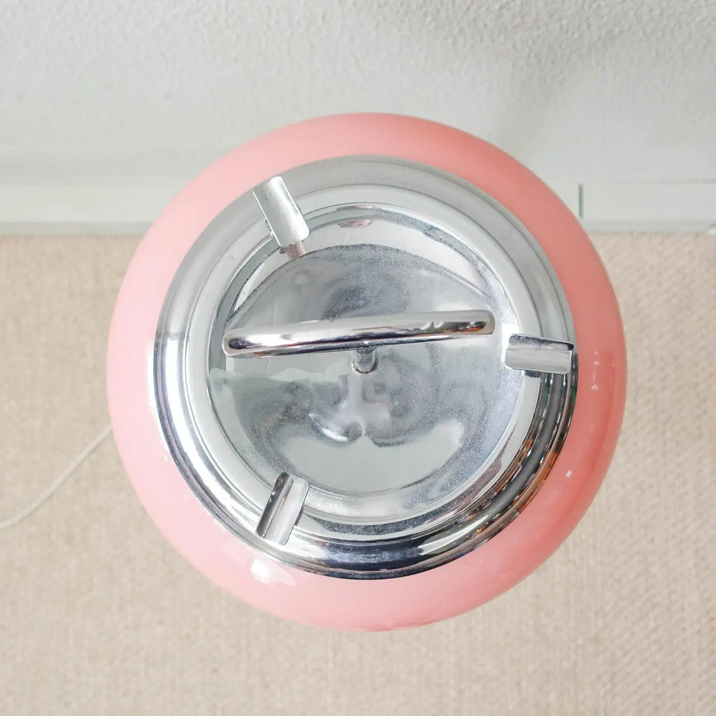 Pink_Ashtray_Lamp,_Chrome_Metal,_Opaline_Glass,_1960s,_Portugal