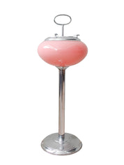 Pink_Ashtray_Lamp,_Chrome_Metal,_Opaline_Glass,_1960s,_Portugal