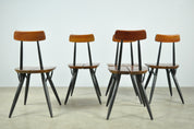 Set_of_5_PIRKKA_dining_chairs_by_Ilmari_Tapiovaara_for_Laukaan_Puu,_Finland_1950s
