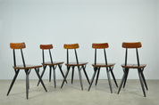 Set_of_5_PIRKKA_dining_chairs_by_Ilmari_Tapiovaara_for_Laukaan_Puu,_Finland_1950s