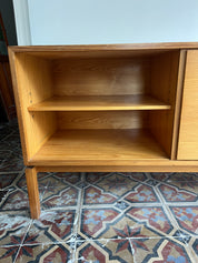 Minimalist_Pine_Sideboard,_German_Design,_1970s