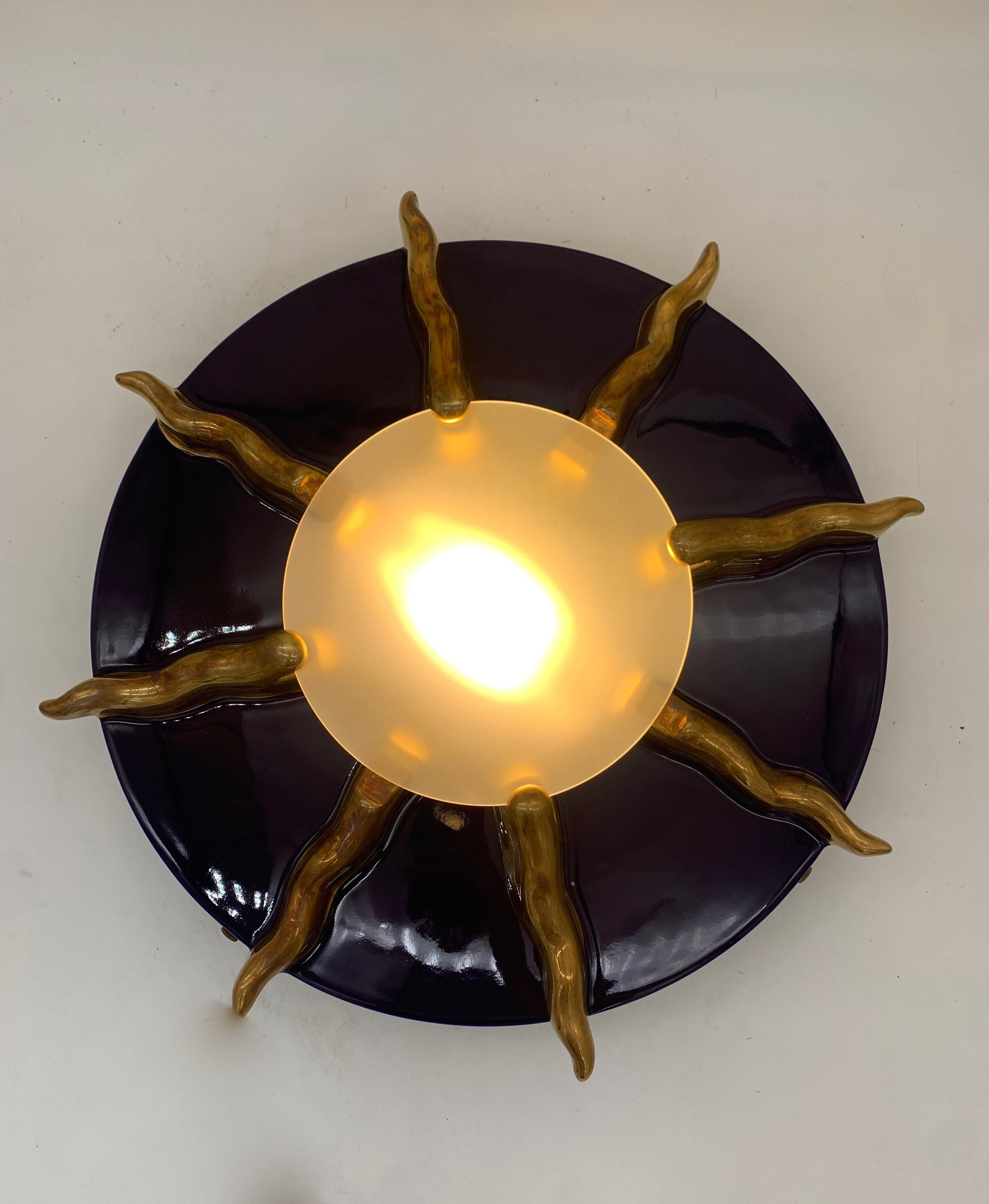 Marioni_Paolo_Model_1088_Sunburst_Wall_or_Ceiling_Light,_Italy,_1970s