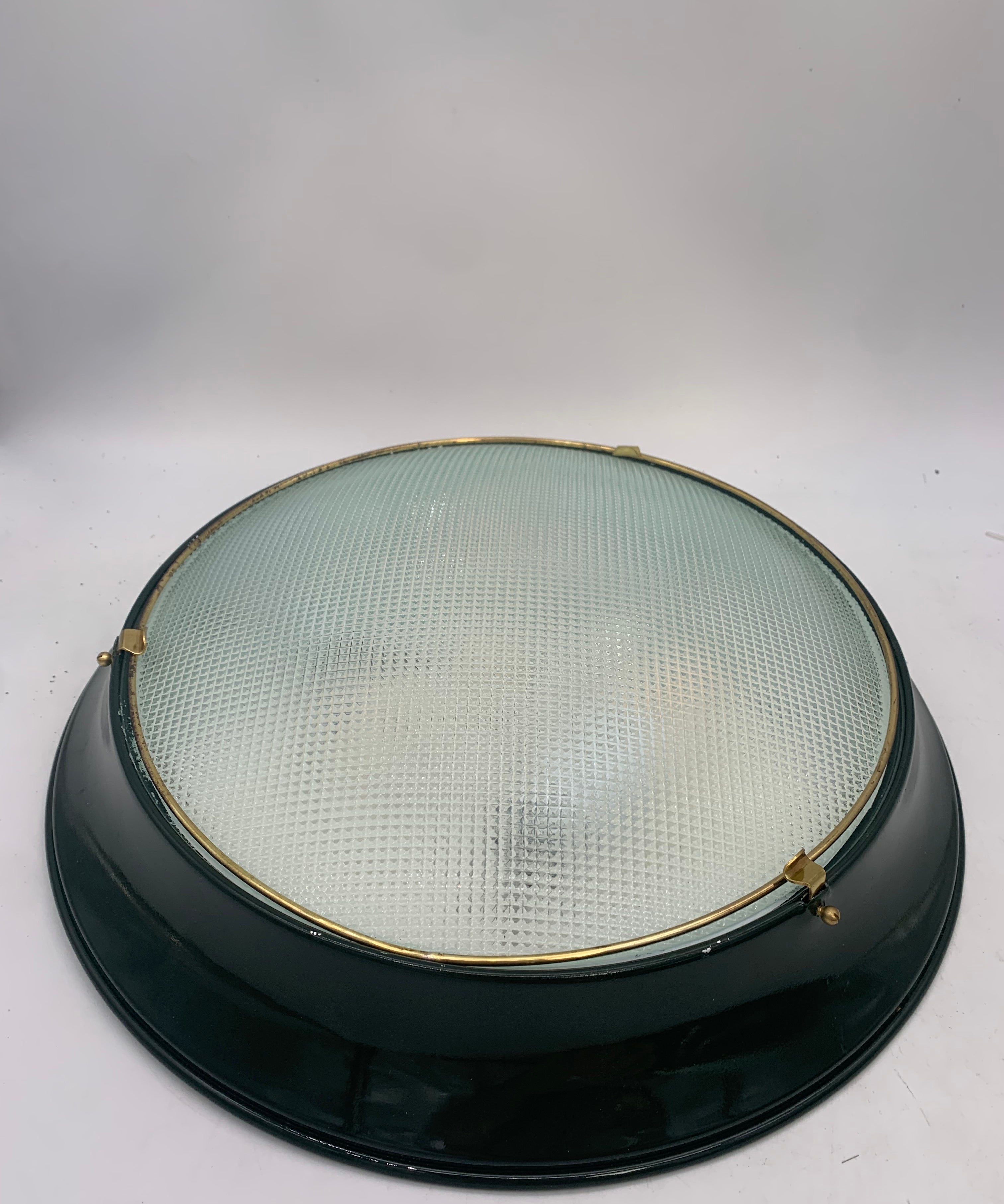 Set_of_2_Large_Fontana_Arte_Attributed_Forest_Green_Flush_Mount_or_Wall_Lights,_Italy
