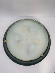 Set_of_2_Large_Fontana_Arte_Attributed_Forest_Green_Flush_Mount_or_Wall_Lights,_Italy