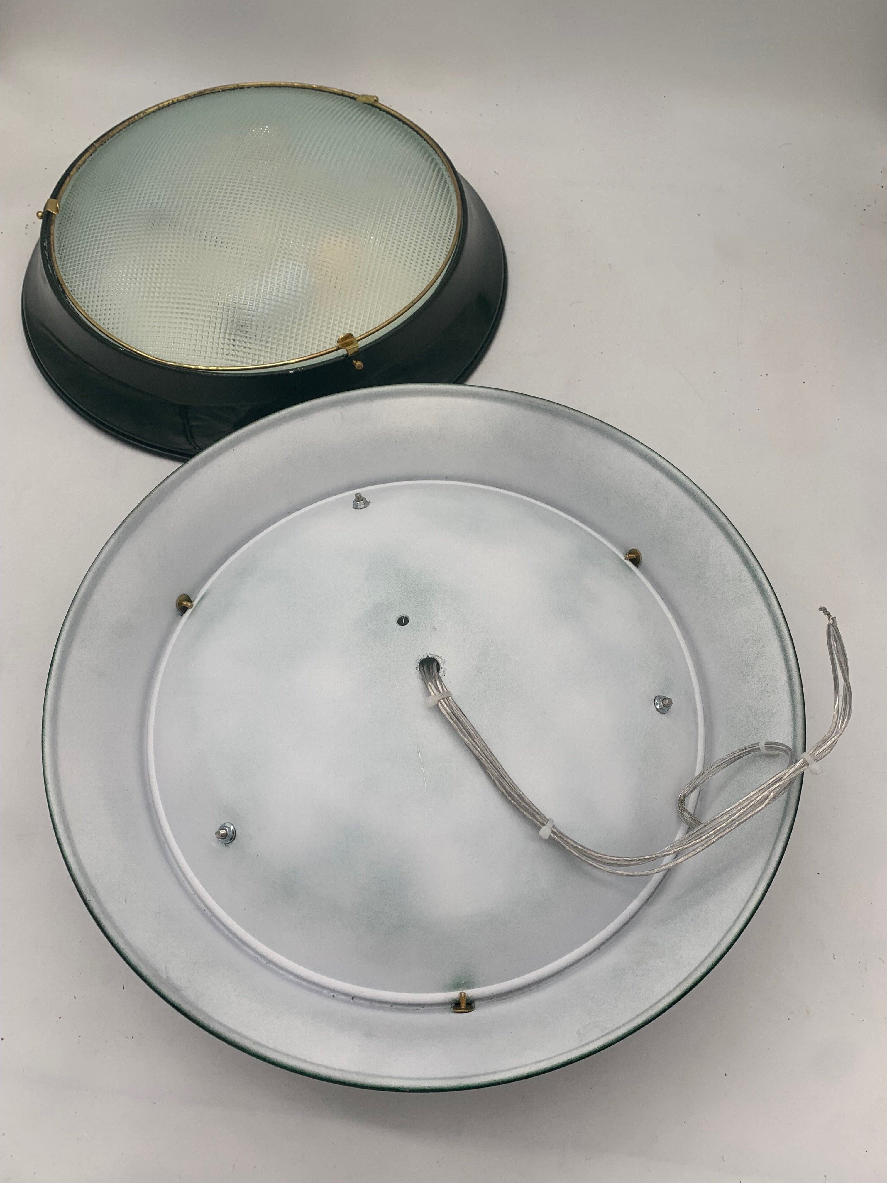 Set_of_2_Large_Fontana_Arte_Attributed_Forest_Green_Flush_Mount_or_Wall_Lights,_Italy