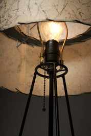 Pollock_Table_Lamp,_Archaic_Smile_Inc,_Wireframe_Metal,_1990s,_USA