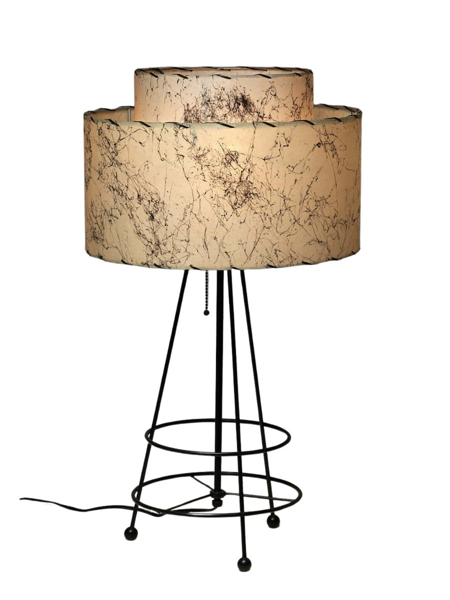 Pollock_Table_Lamp,_Archaic_Smile_Inc,_Wireframe_Metal,_1990s,_USA