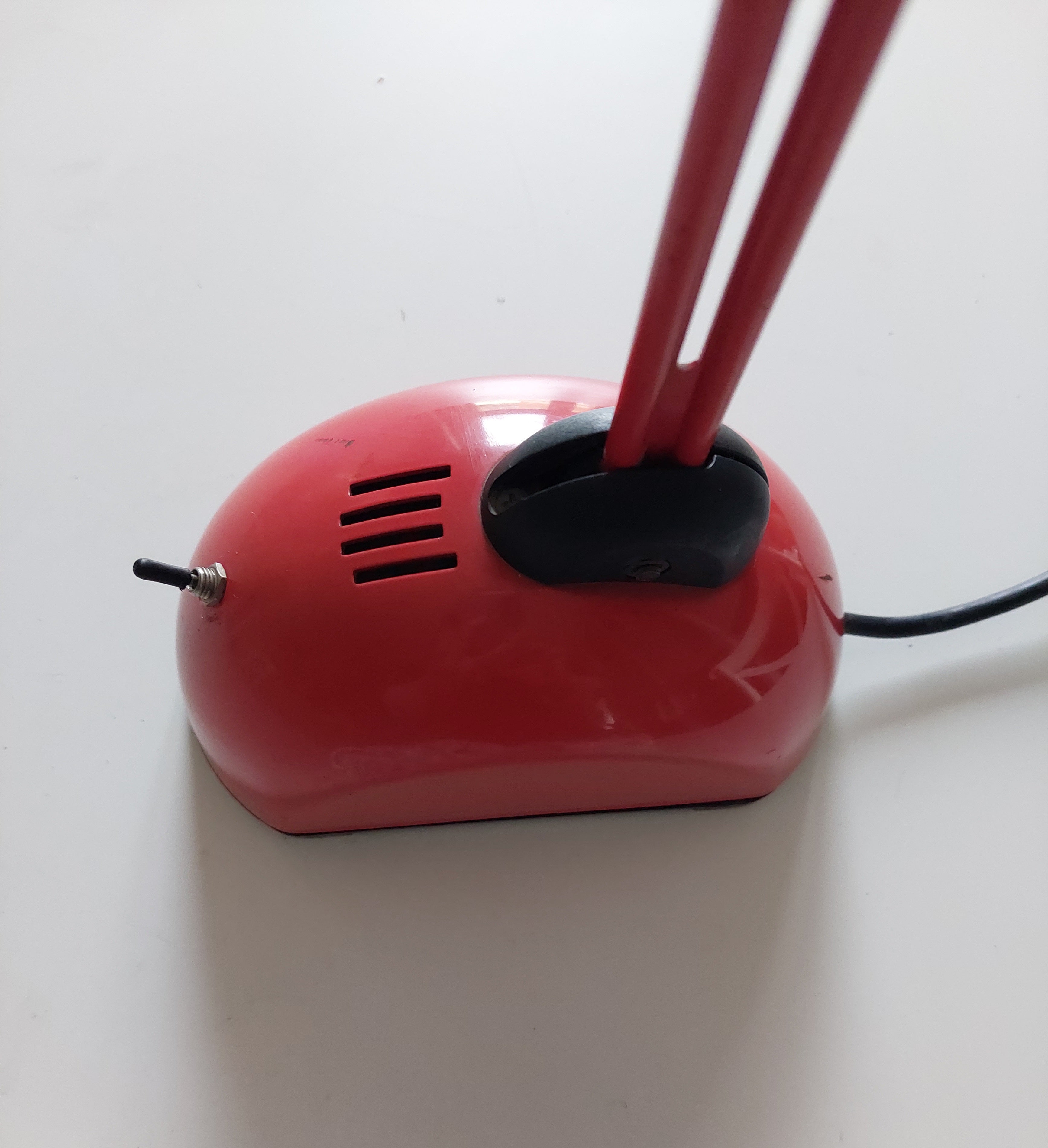 Italian_Postmodern_Red_Desk_Lamp_with_Adjustable_Arm,_Halogen_Light,_1970s