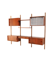 Poul_Cadovius_Modular_Teak_Wall_System,_Denmark_1960s