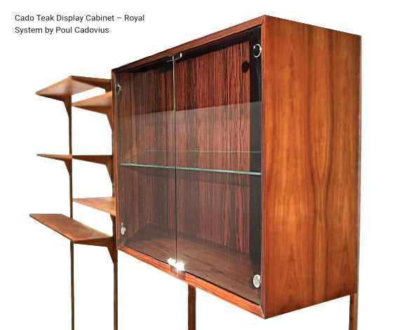 Poul_Cadovius_Royal_System_Modular_Wall_Unit_for_CADO,_Danish_Teak_Shelving_System,_1960s