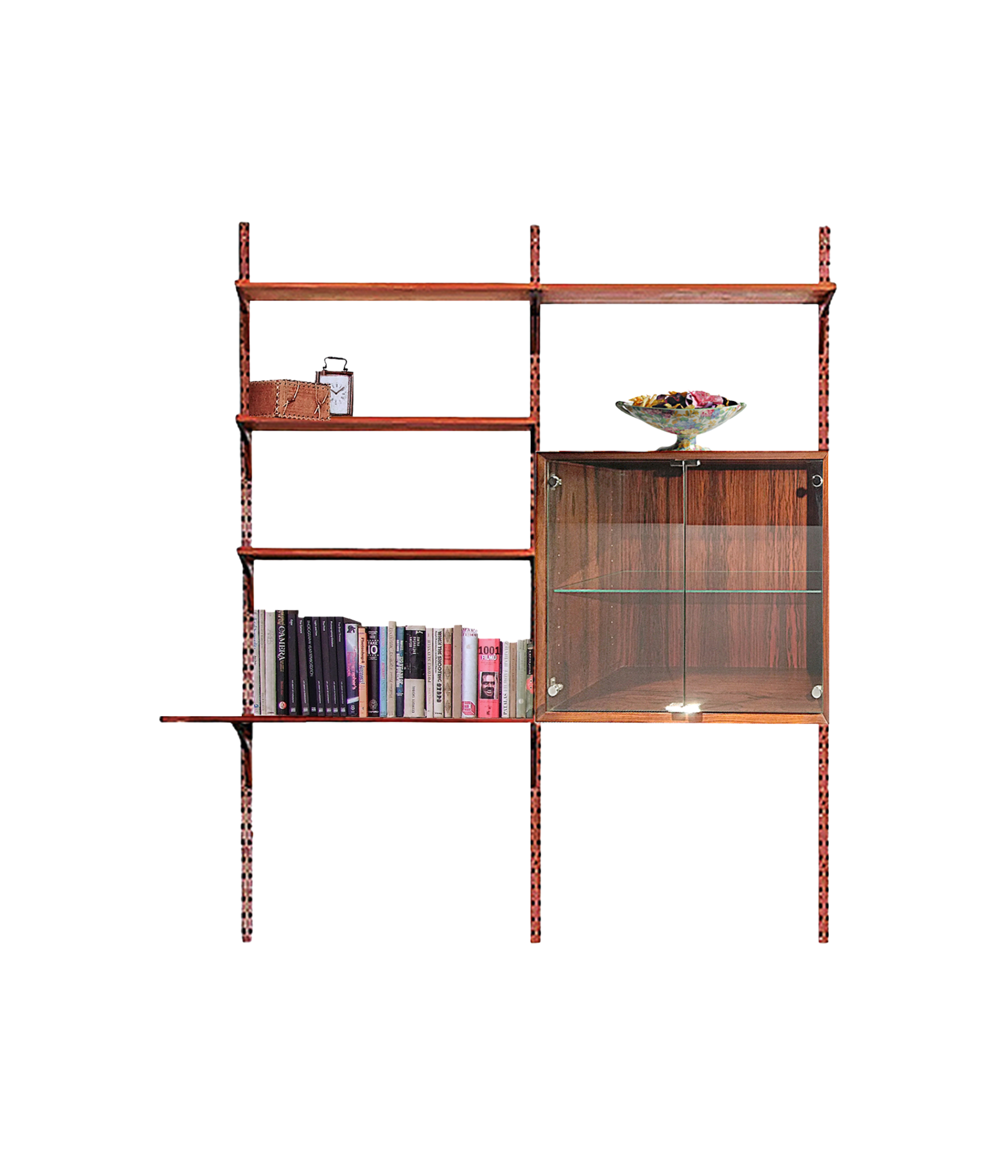 Poul_Cadovius_Royal_System_Modular_Wall_Unit_for_CADO,_Danish_Teak_Shelving_System,_1960s