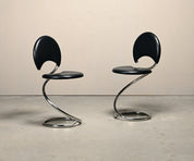 Set_of_PH-501_Snake_Chairs_by_Poul_Henningsen,_Chrome_&_Black_Leather,_Denmark