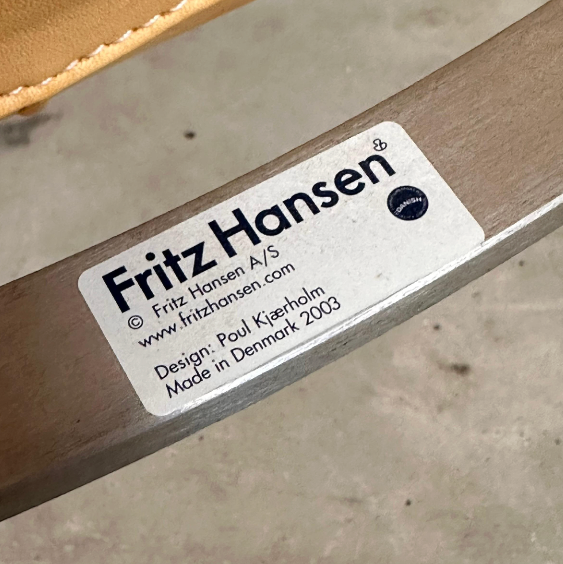 Poul_Kjaerholm_PK22_Lounge_Chairs_for_Fritz_Hansen_in_Cognac_Leather,_1956