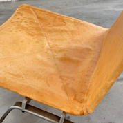 Poul_Kjaerholm_PK22_Lounge_Chairs_for_Fritz_Hansen_in_Cognac_Leather,_1956