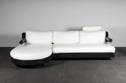 Sity_Sectional_Sofa,_Antonio_Citterio_For_B&B_Italia,_White_Leather,_Italy
