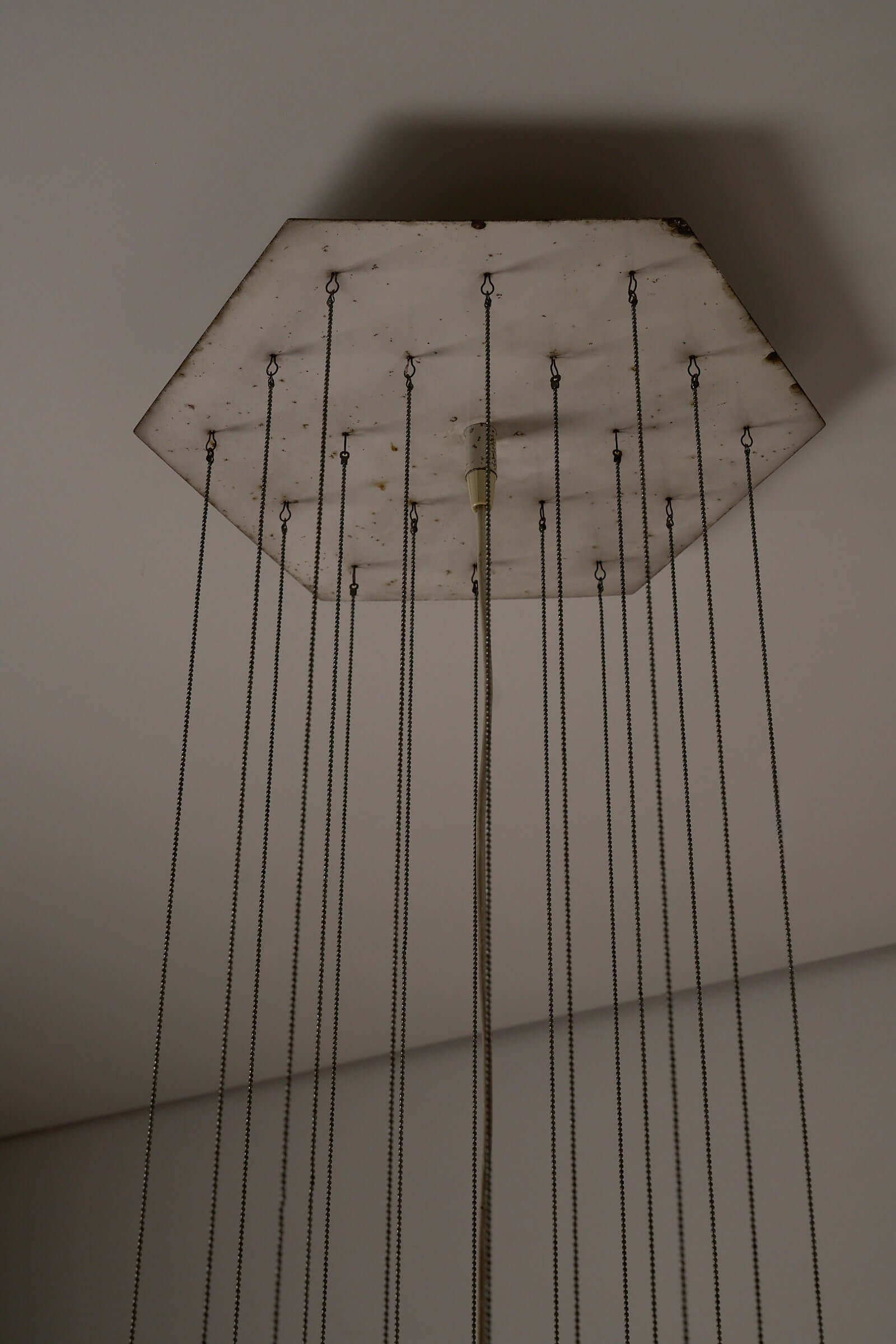 'Quadrifoglio'_Pendant_Light,_VeArt,_Murano_Glass_&_Metal,_1970s,_Italy