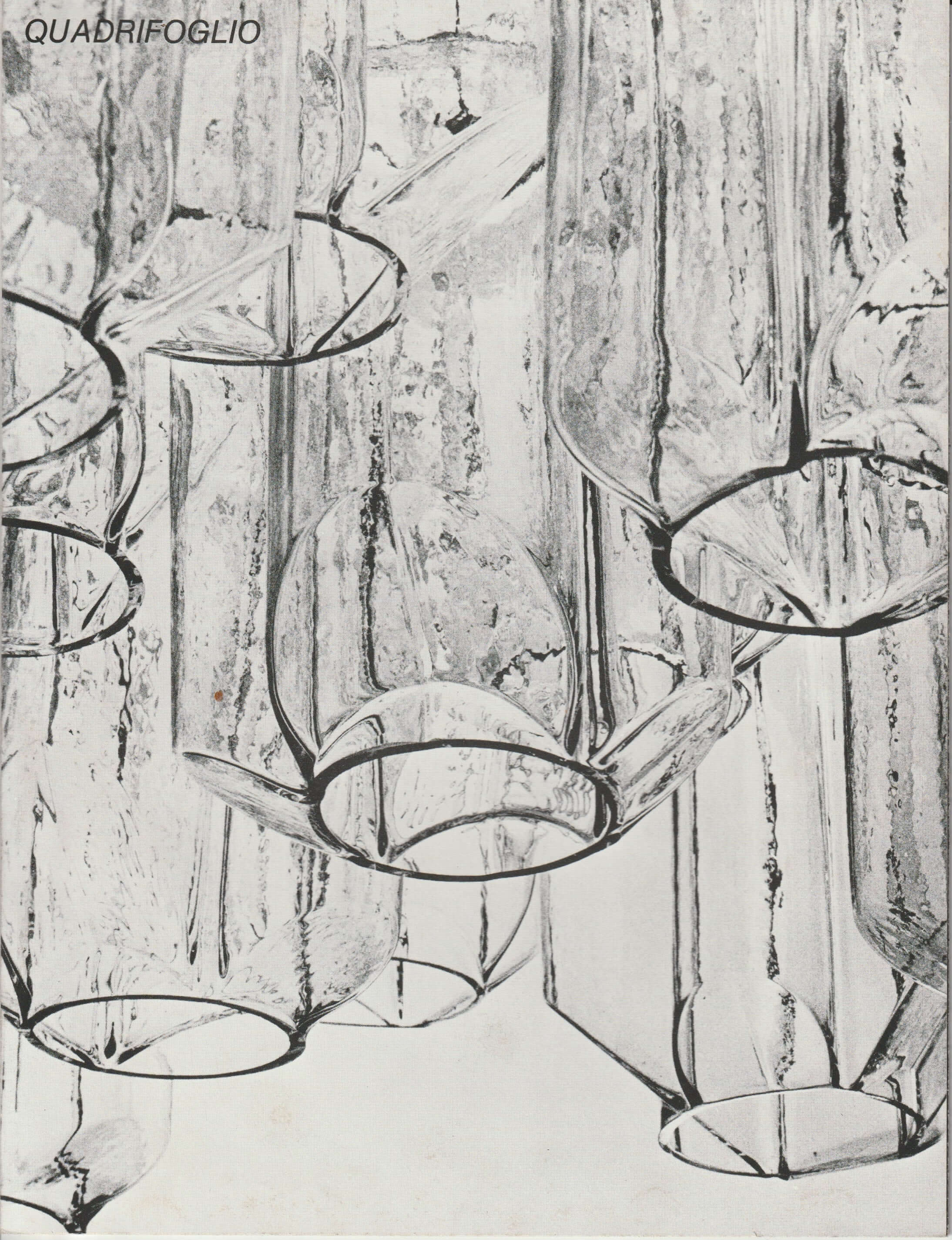 'Quadrifoglio'_Pendant_Light,_VeArt,_Murano_Glass_&_Metal,_1970s,_Italy