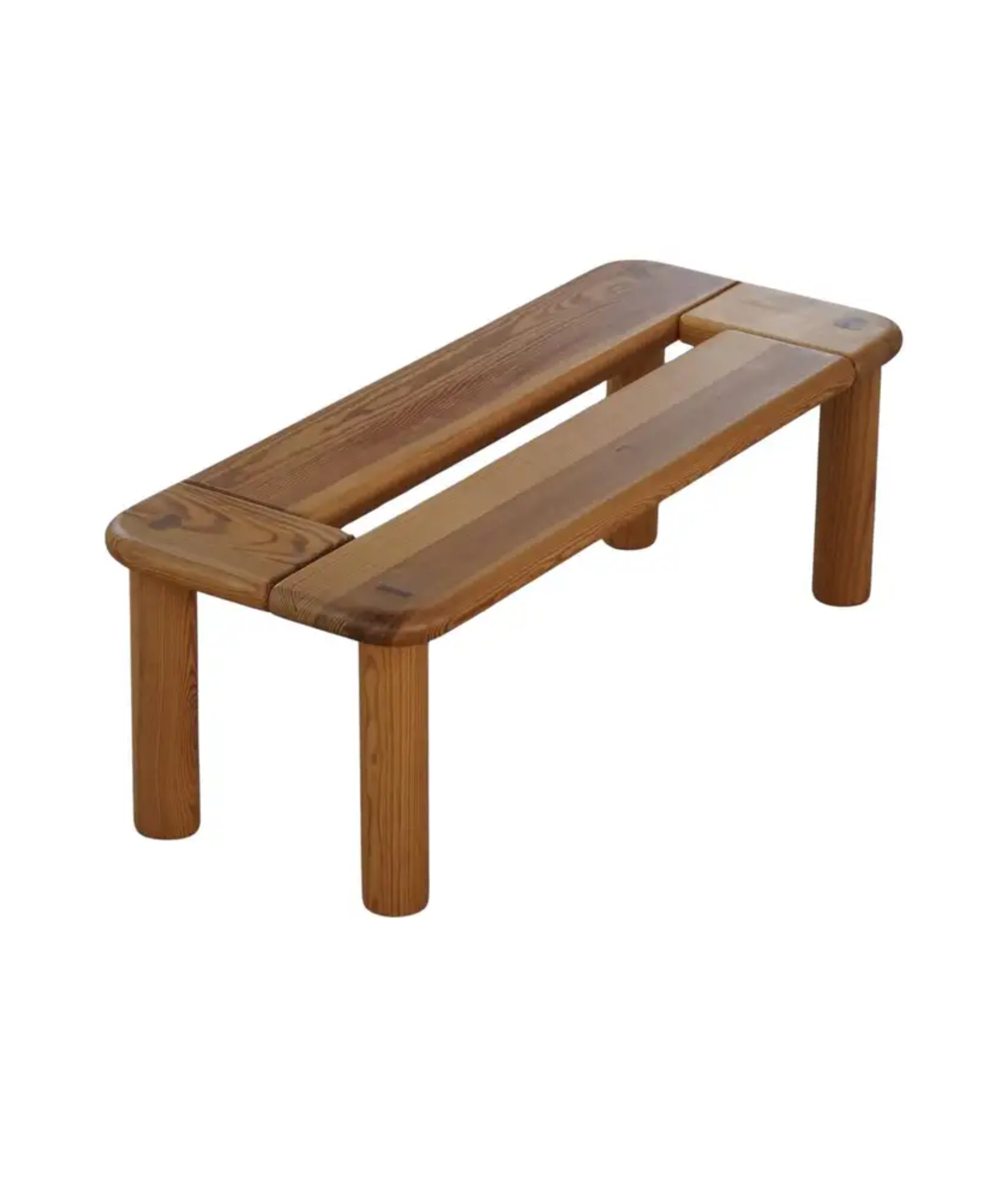 Rainer_Daumiller,_Bench_in_Pine,_Danish_Modern,_Hirtshals_Savværk,_1970s