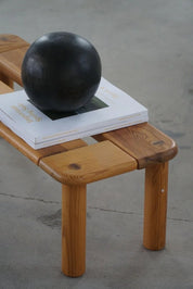 Rainer_Daumiller,_Bench_in_Pine,_Danish_Modern,_Hirtshals_Savværk,_1970s